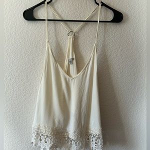 Lace Trim Tank